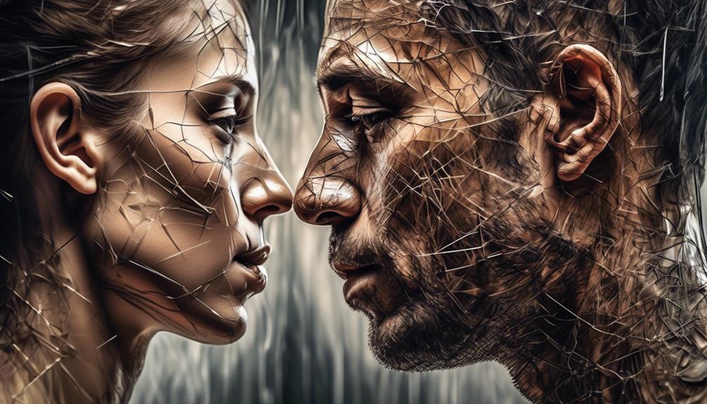 mirroring behavior in relationships