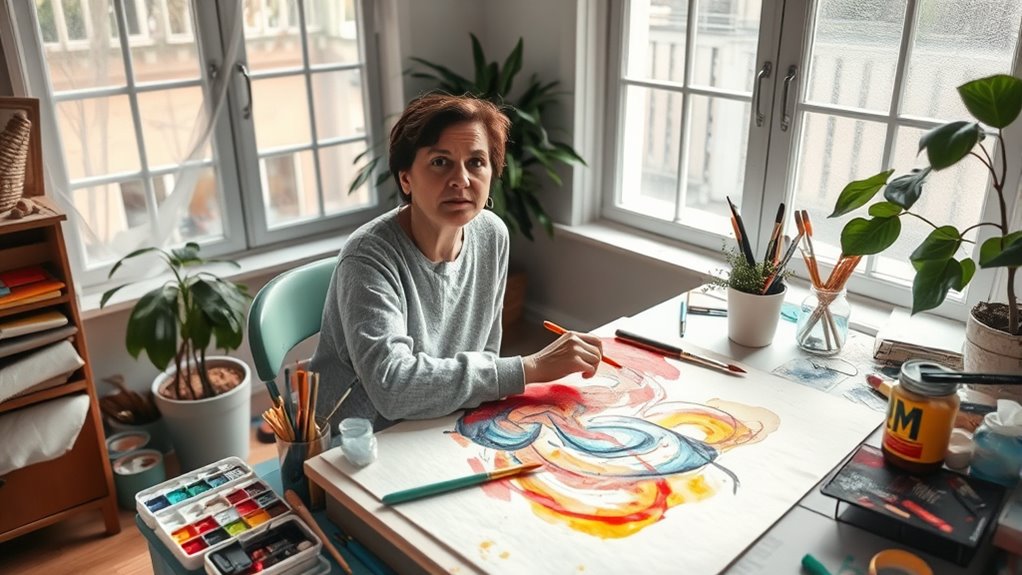 art therapy enhances emotional regulation