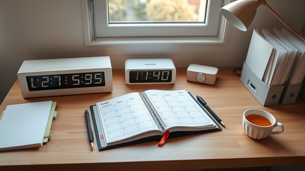 establish stable daily routines