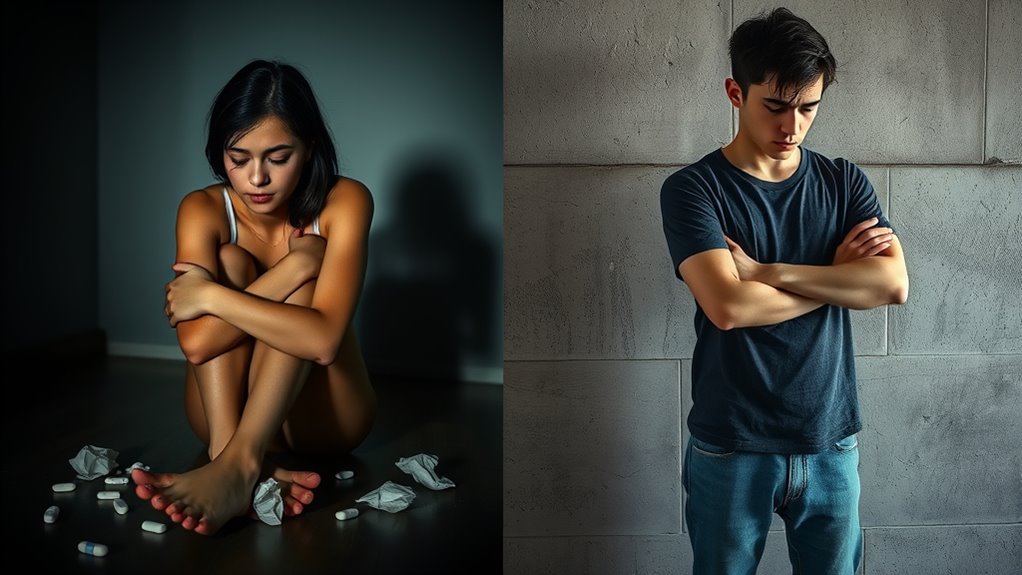 gender differences in self harm
