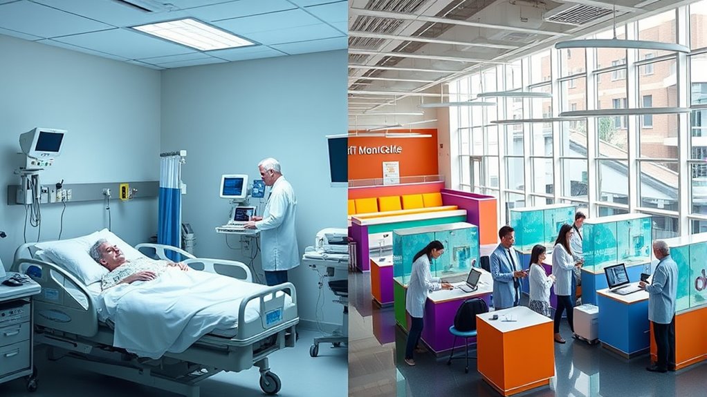 hospital stay differences