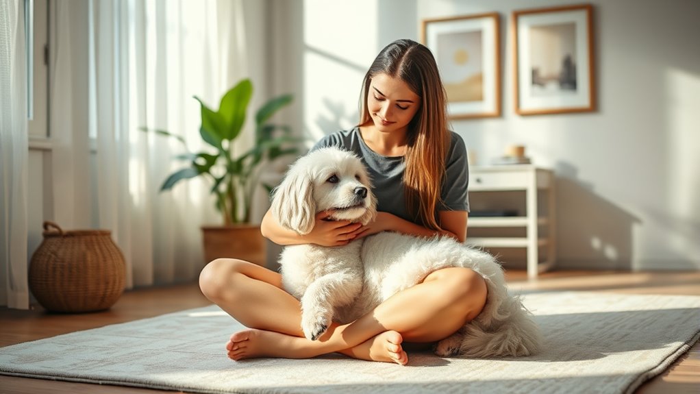 pet care promotes mindfulness and stability