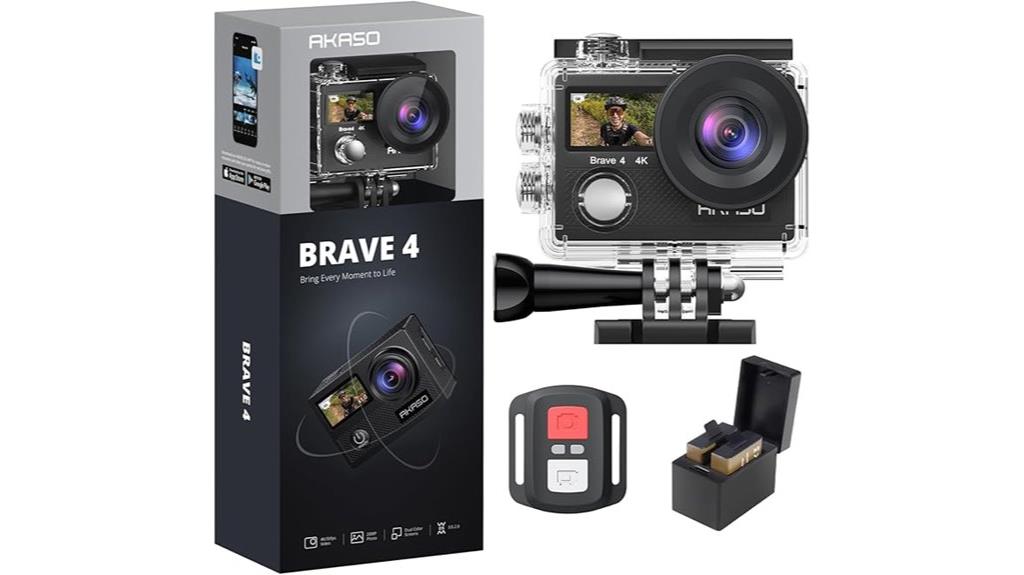 4k30fps 20mp action camera