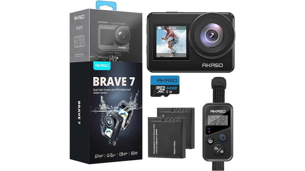 4k 30fps waterproof camera