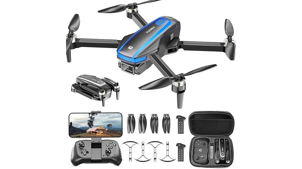 4k fpv foldable drone