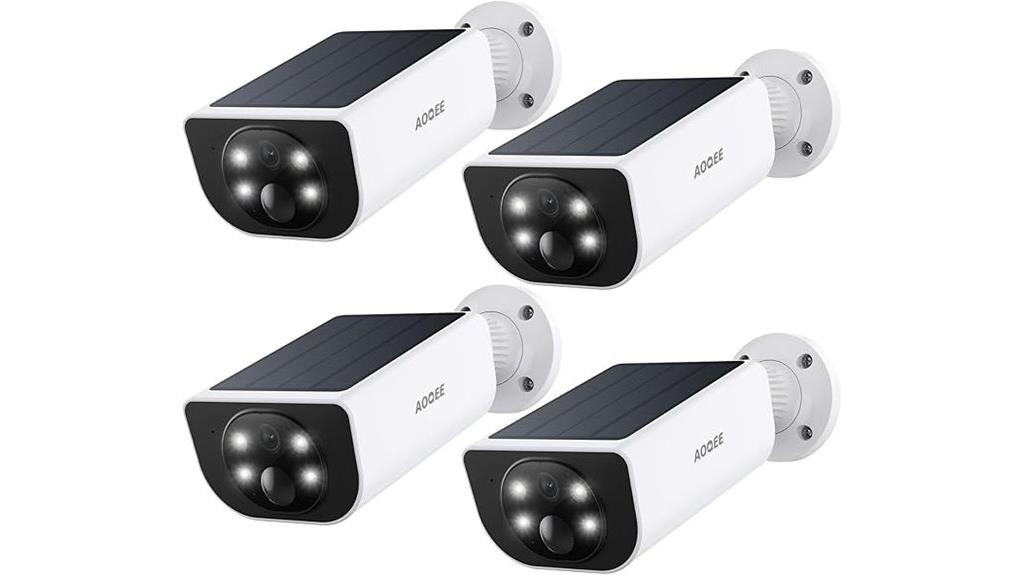 ai solar night camera