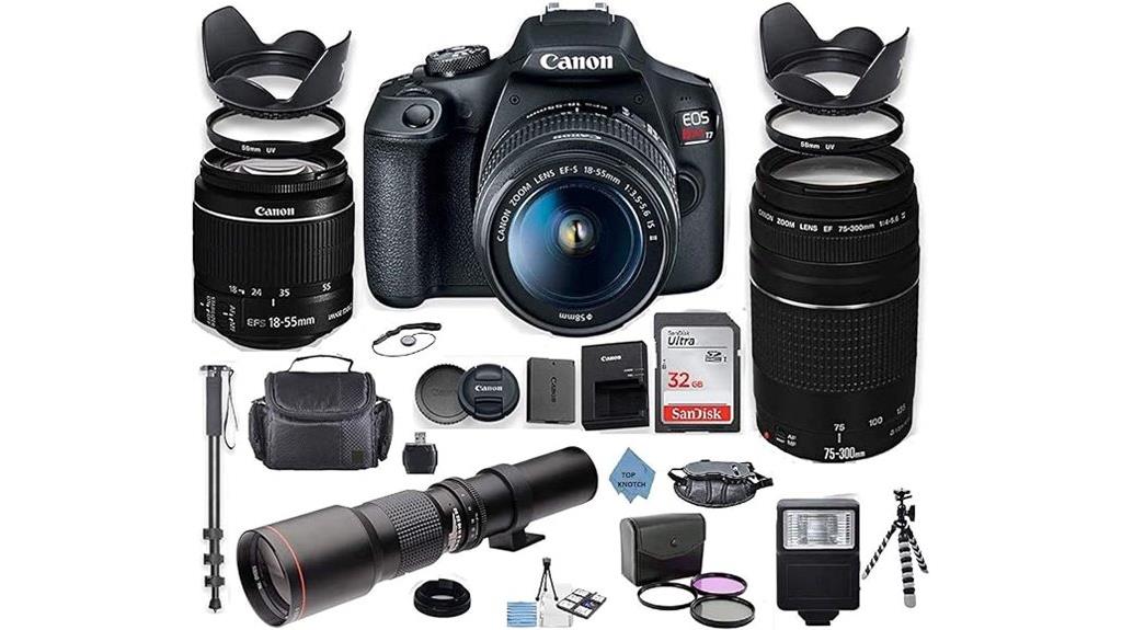 canon dslr camera bundle