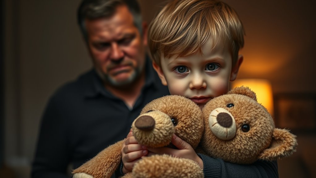 childhood trauma from unstable father
