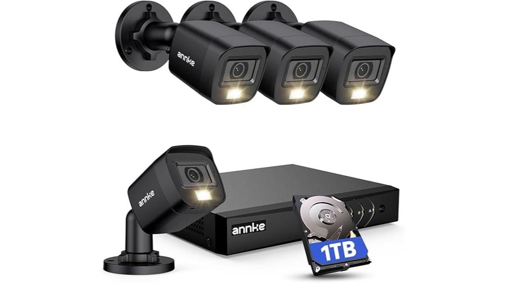 eight channel wired surveillance