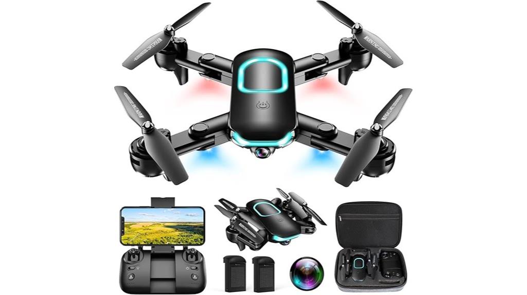 foldable camera drone features