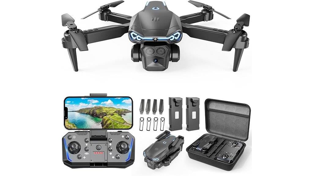 foldable hd drone features