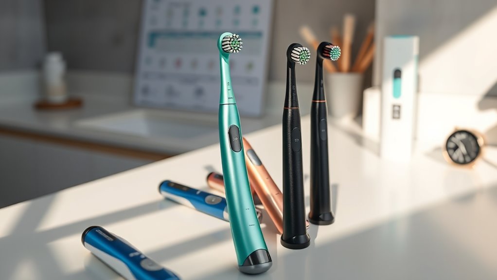 key electric toothbrush features