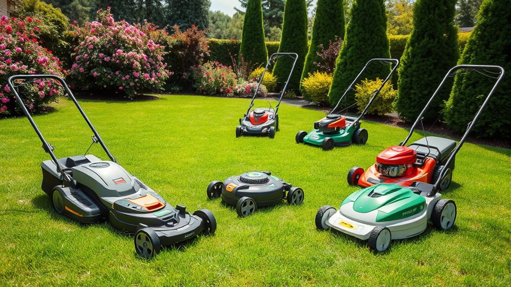 lawn mower selection factors
