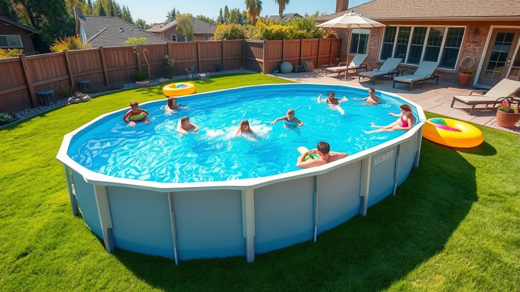 pool size and safety