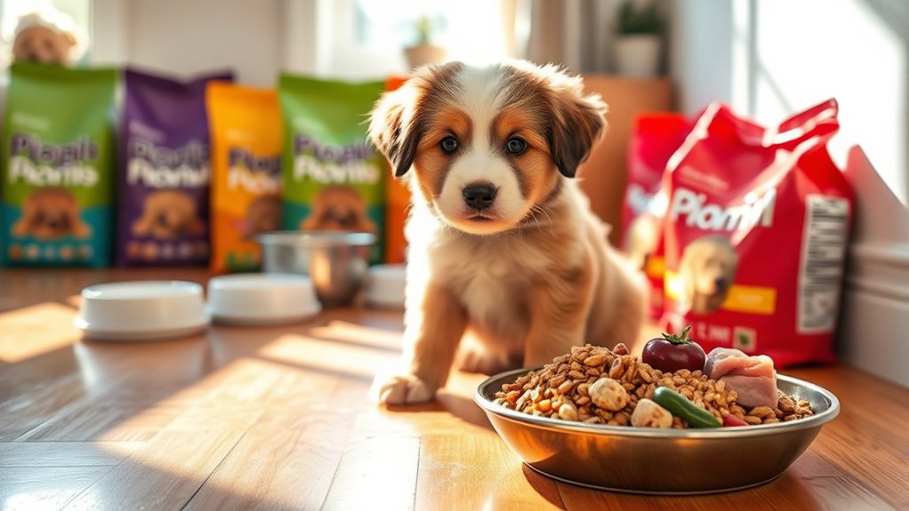 puppy nutrition and ingredients