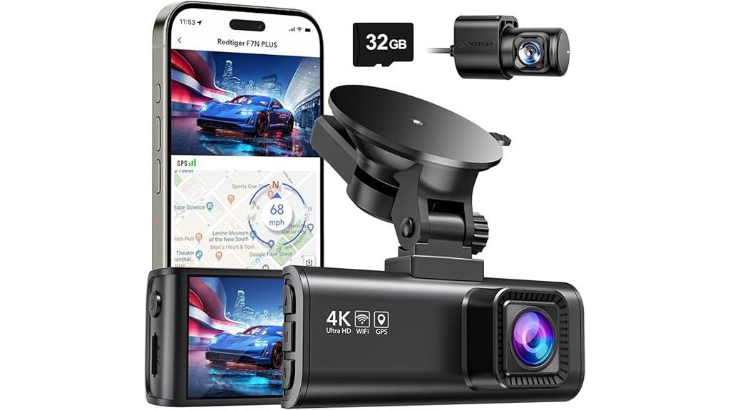redtiger 4k dash cam