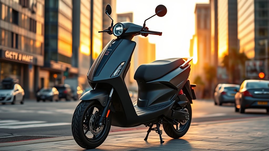 scooter features for riding