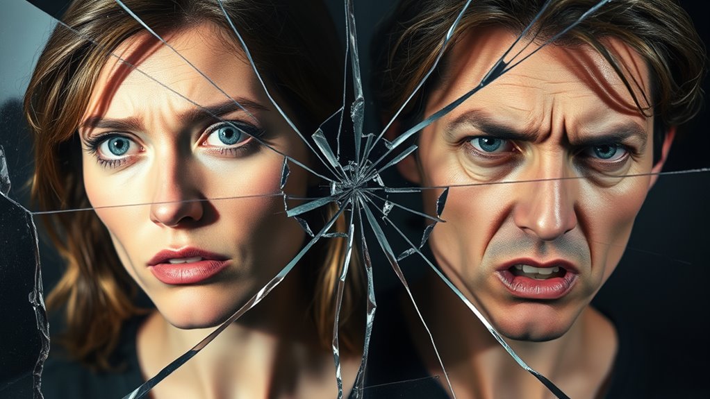 self image instability and splitting