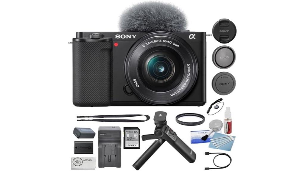 sony zv e10 camera bundle