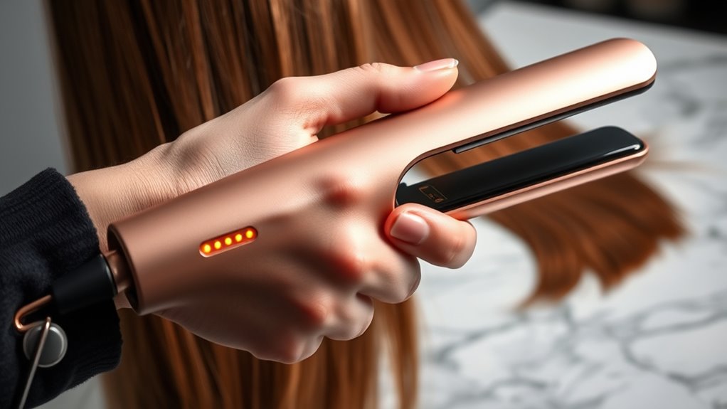 straightener features and safety