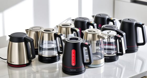 stylish rapid boil electric kettles