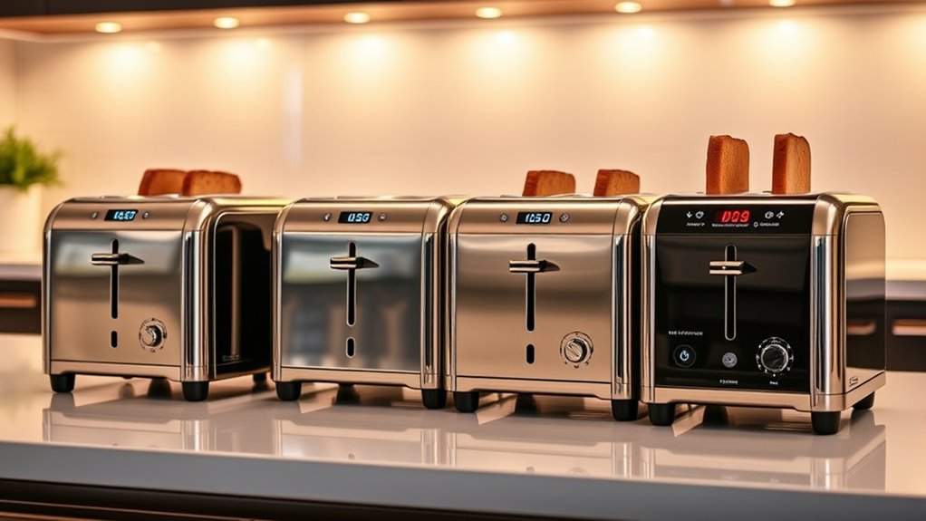 toaster features and capacity