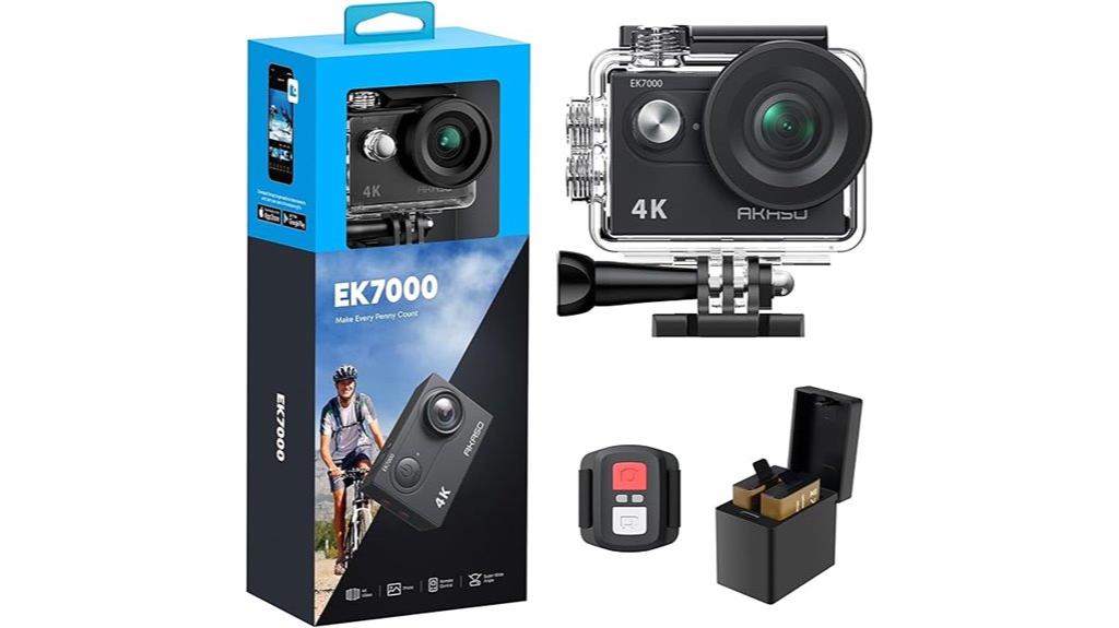 waterproof 4k action camera