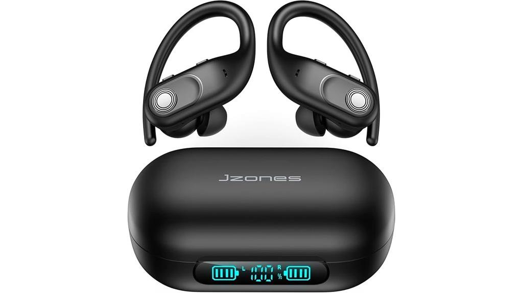 wireless earbuds with led