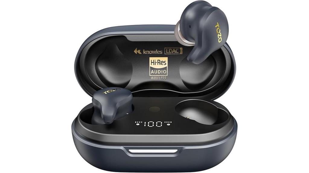 wireless earbuds with noise cancellation