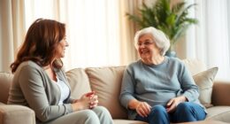 discussing treatment calmly