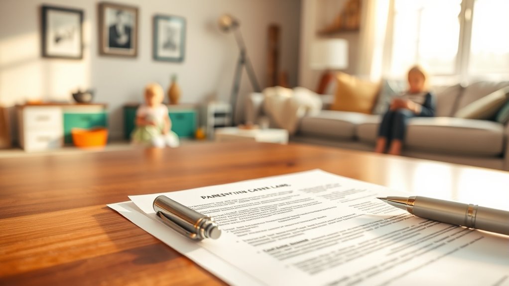 effective parenting plan clauses
