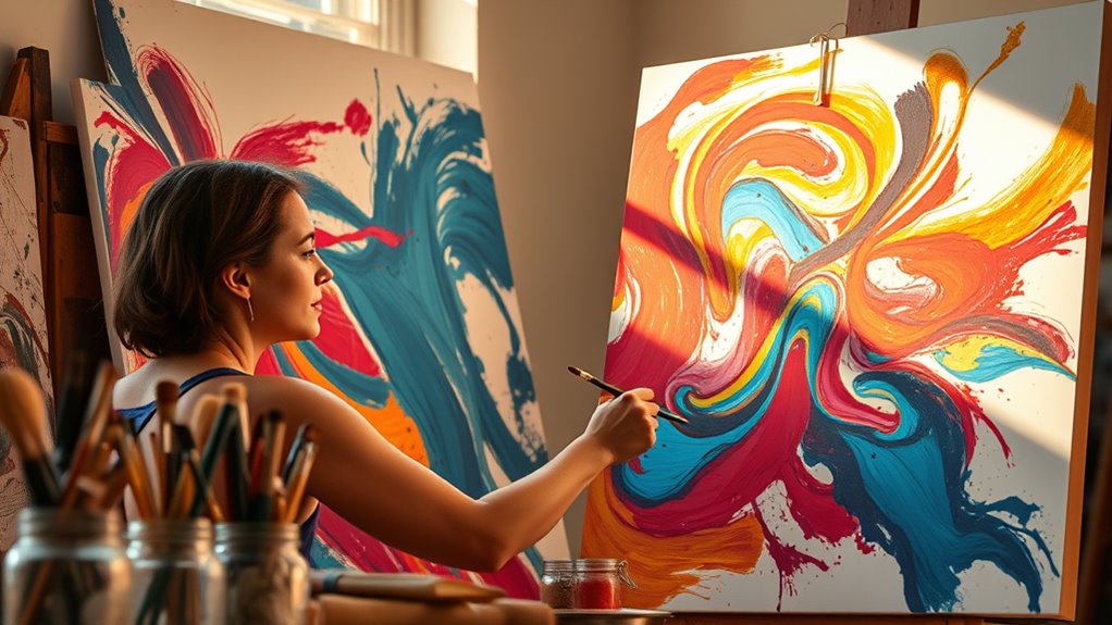 art helps manage emotions