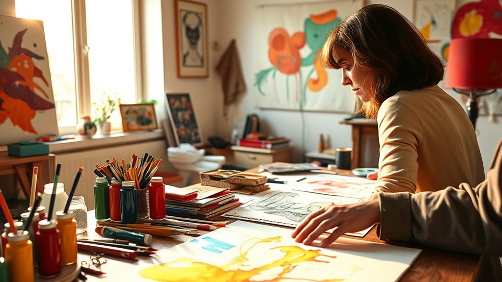 art therapy enhances emotion regulation
