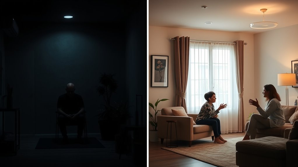 clingy versus detached relationships