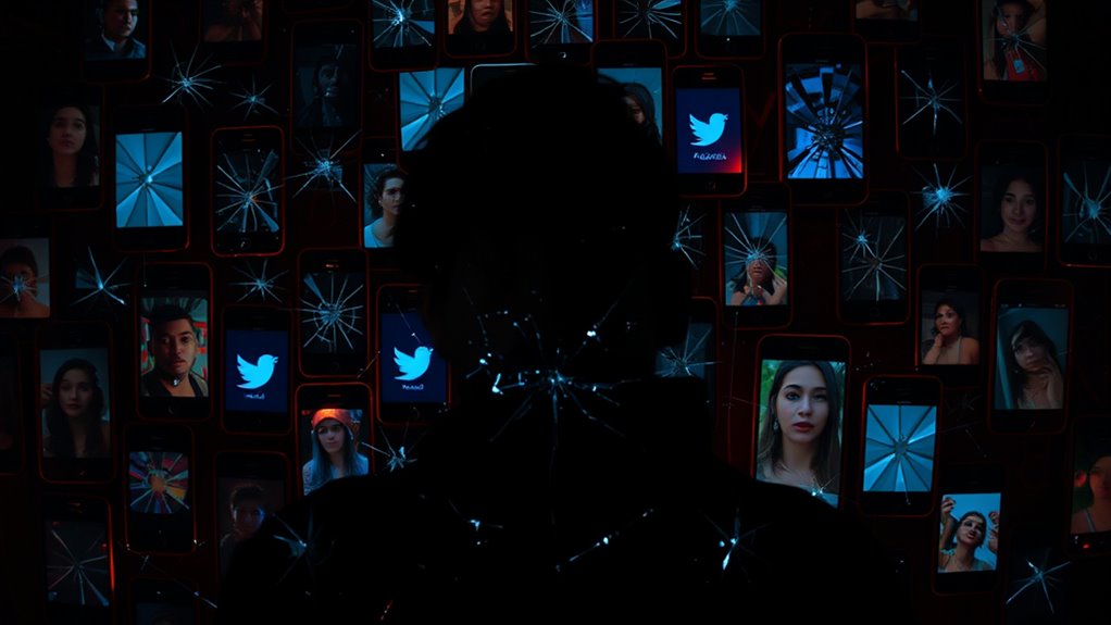 curated social media distortion