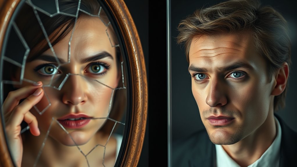 fragile versus inflated self image