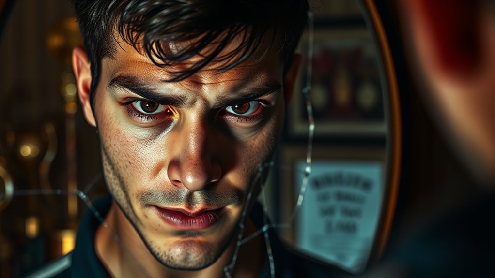 inflated self importance and insecurity