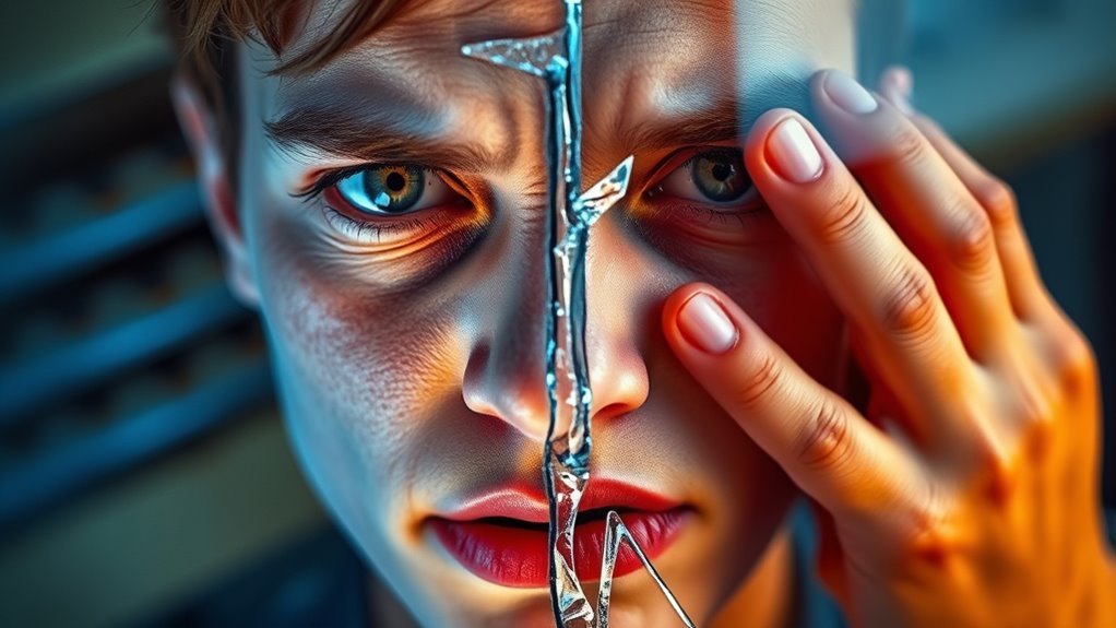 intense feelings trigger splitting