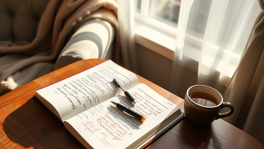 journal to understand emotions