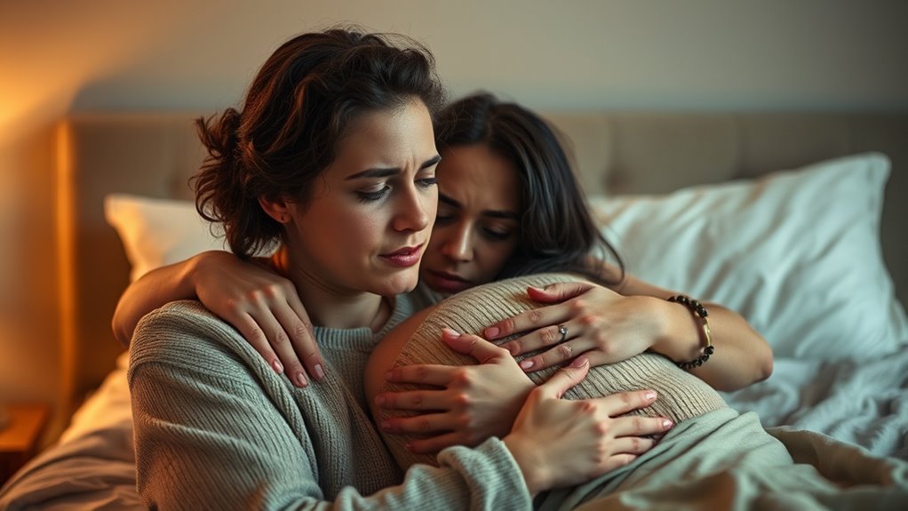 support soothe reassure listen