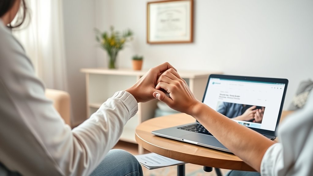 support therapy and peer groups