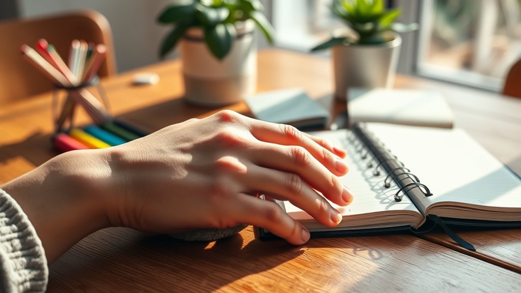 track emotions with journaling