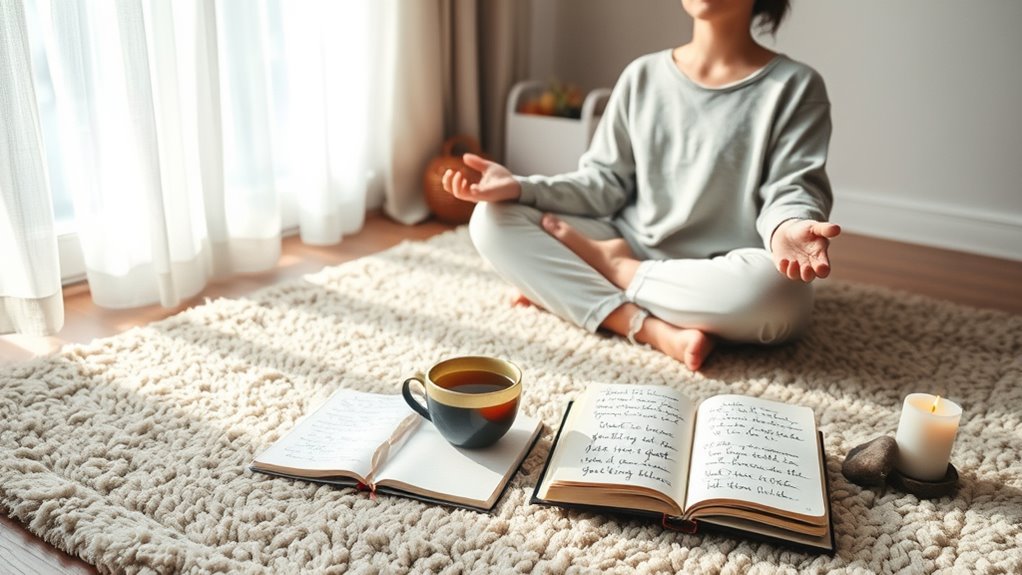 use sensory grounding techniques