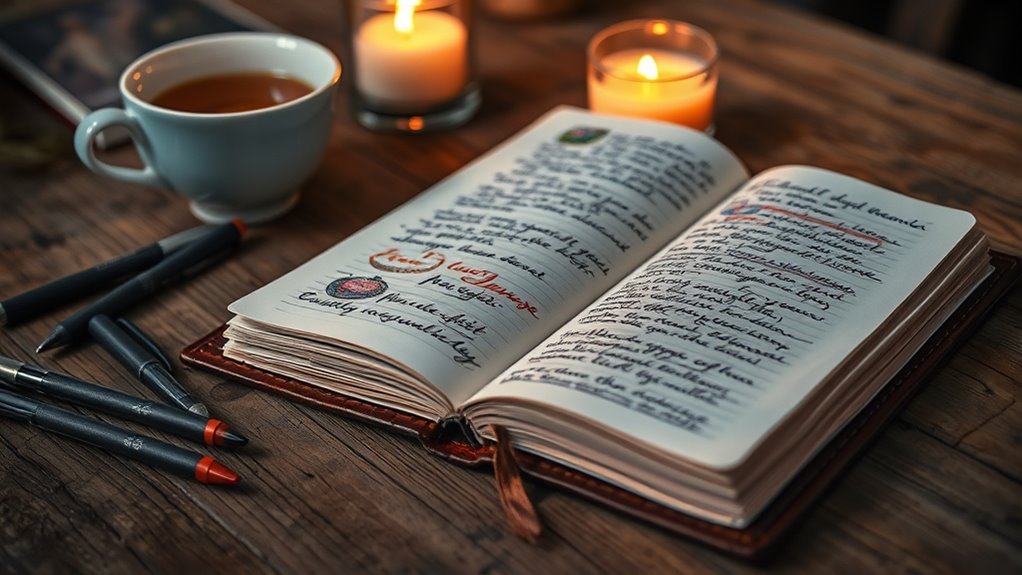 using journals to regulate feelings