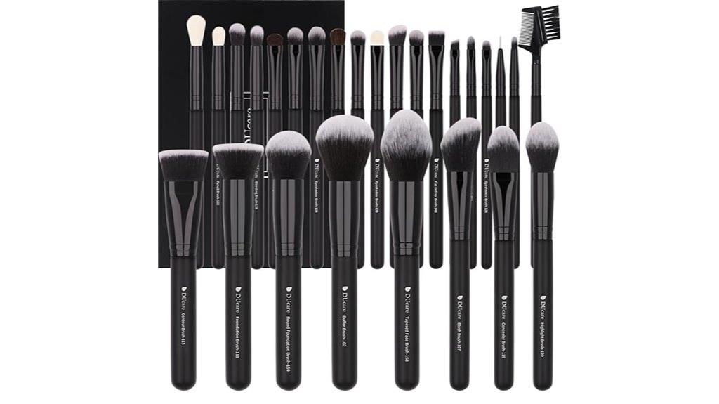 27 piece makeup brush set