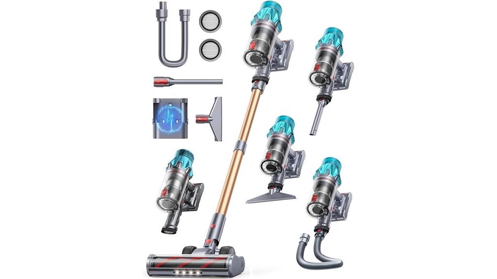 600w cordless stick vacuum