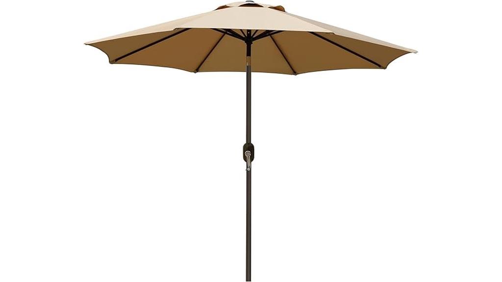 9 foot outdoor patio umbrella