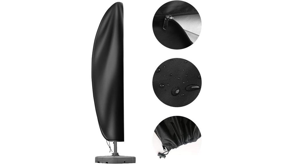 adjustable large patio umbrella cover