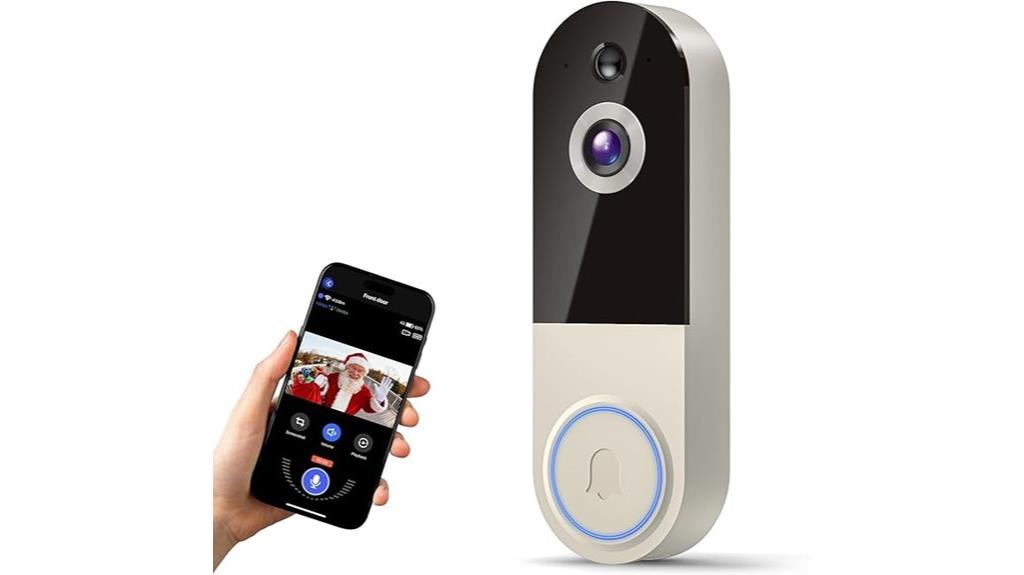 ai night vision doorbell