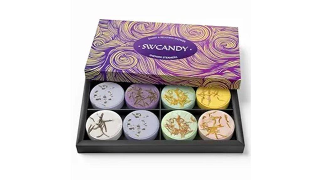 aromatherapy shower steamers pack
